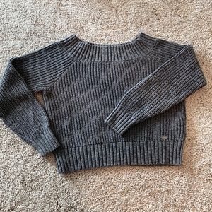 Hollister Long Sleeve Off-the-Shoulder Sweater, Size XS